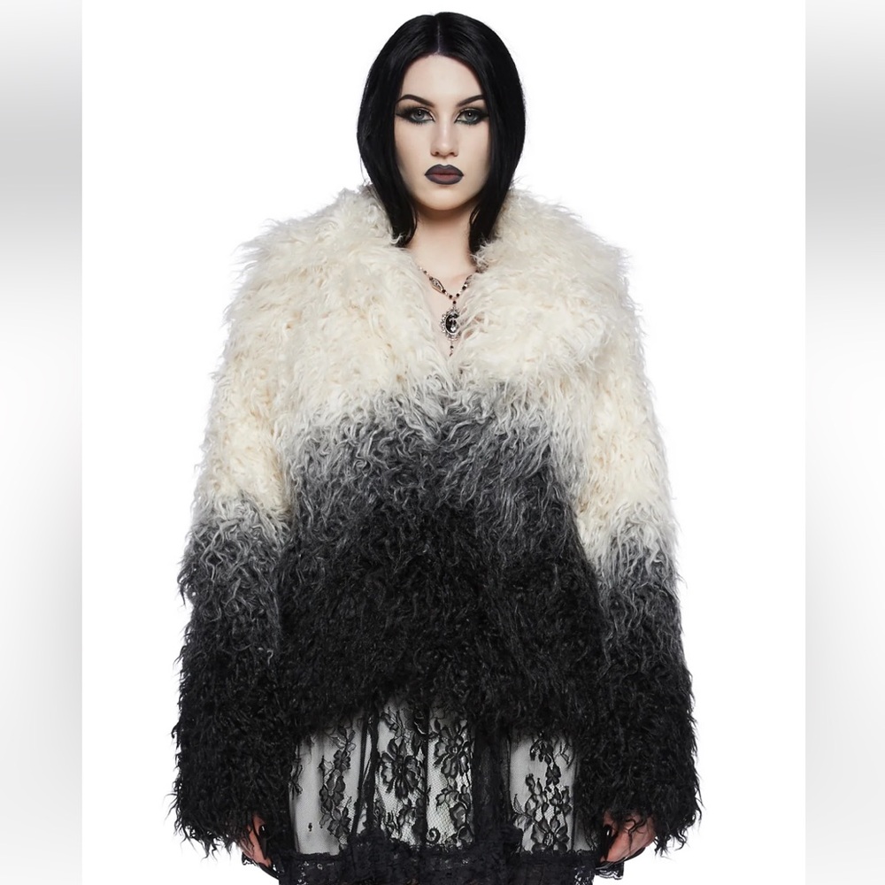 I’d Die Again Ombré jacket Widow - Picture 2 of 10